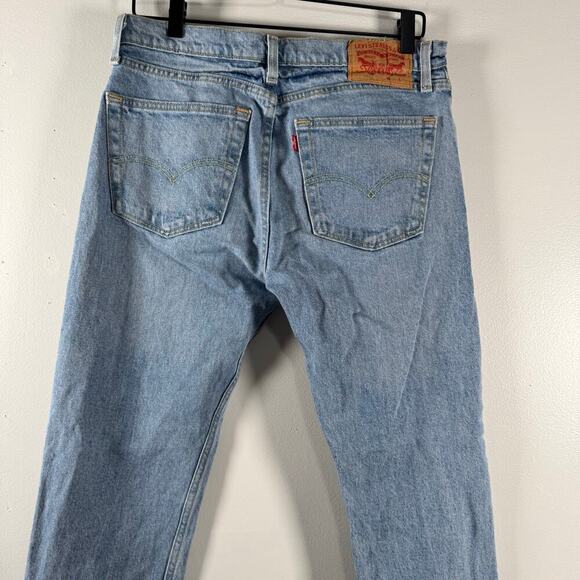 Vintage Levi's 512 Women's High Rise Tapered Straight Leg Jeans Y2K 90s 30x32 - Picture 5 of 11